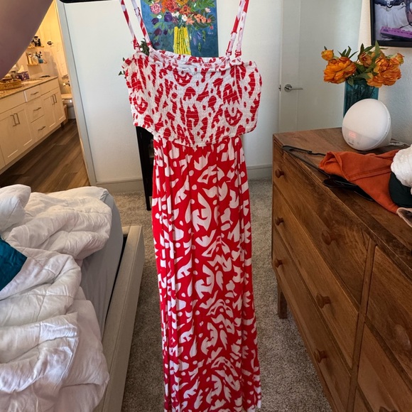 Anthropology Patterned Summer Dress - Picture 3 of 4